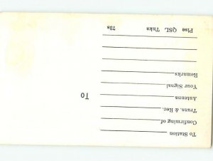 Pre-1980 RADIO CARD - CB HAM OR QSL Durham North Carolina NC AH1651