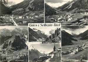Austria Postcard Hotel Gries im Sellrain Tirol different aspects