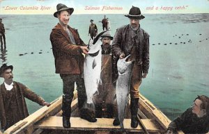 Salmon Fishermen Lower Columbia River Fishing Unused 