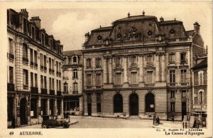 CPA Auxerre - La Caisse d'Epargne FRANCE (960572)