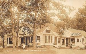 West Chesterfield MA Store of H. L. Eddy real photo postcard.​