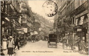 CPA PARIS 9e - Rue du Faubourg Montmartre (78122)