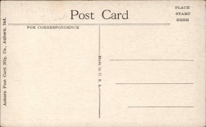 Fine View NY Winter Scene c1915 Postcard