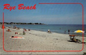 New Hampshire Jensen State Beach Rye Beach Scene