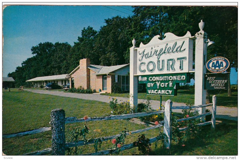 Fairfield Court, Tallahassee, Florida, PU-1956