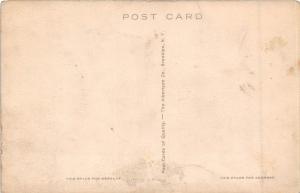 New York NY Postcard c1910 FORT EDWARD Upper Broadway Homes