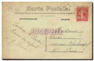 Old Postcard Redon panoramic view on the Basin