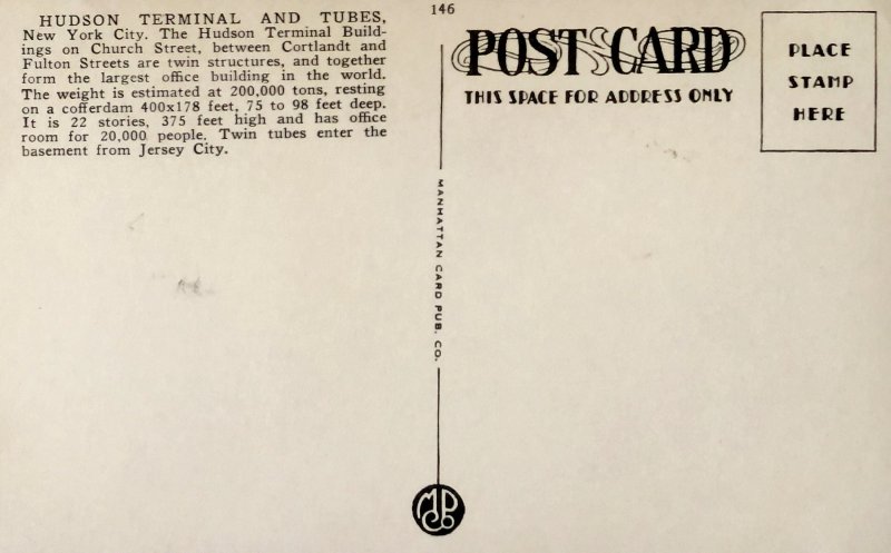 Hudson Terminal and Tubes New York