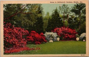 Alabama Mobile Scene In Bellingrath Gardens Curteich