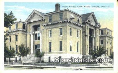 Logan County Court House - Guthrie, Oklahoma