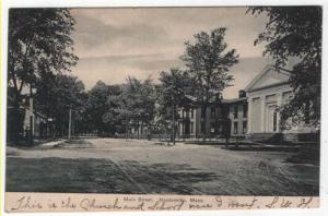 Haydenville, Massachusetts,  View of Main Street, 1907