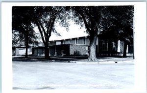 RPPC  SHELDON, Iowa IA ~ ST. PAUL LUTHERAN CHURCH ca 1940s Real Photo Postcard