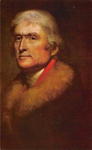 Monticello Home of Thomas Jefferson Portrait By Rembrandt Peale Charlottesvil...