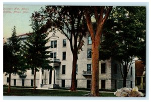 Robinson Hall Albion College Michigan Printed Germany Vintage Antique Postcard 