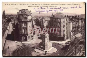Old Postcard Clermont Ferrand Avenue Charras Avenue Albert Elizabeth Avenue a...