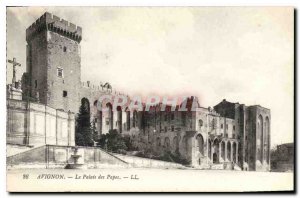 Postcard Old Avignon the Papal Palace