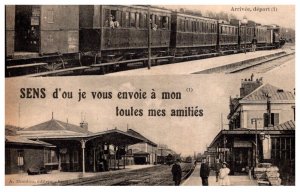 France  Trains  at Station