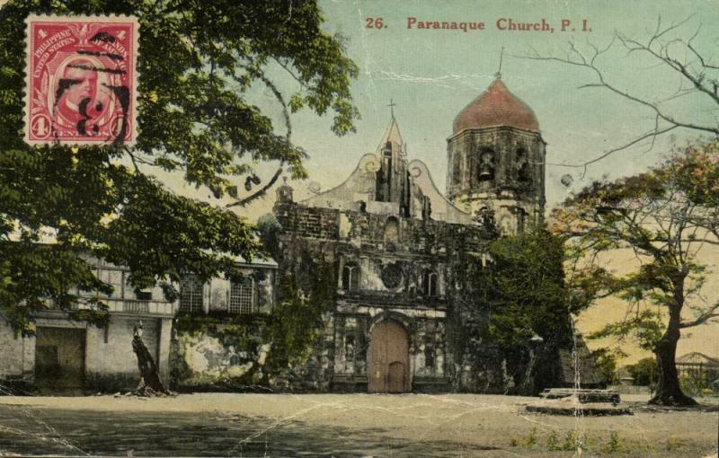 philippines, PARANAQUE, Luzon, Parañaque Church (1910s) Postcard