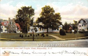 Corner Lenox & Douglas Roads - Schenectady, New York NY  