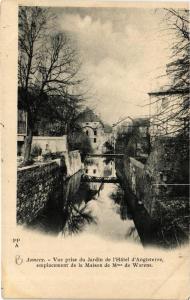 CPA ANNECY Vue prise du Jardin de l'Hotel d'Angleterre (618663)