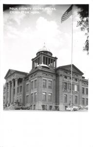 B20/ Crookston Minnesota Mn Real Photo RPPC Postcard 1958 Polk Conty Court House