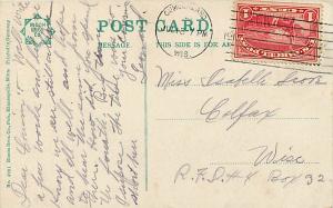 Boat Landing Cumberland Wisconsin WI 1913 Divided Back