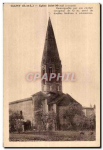 Cluny - Saint Marcel Church - Old Postcard