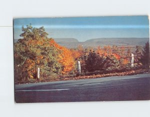 Postcard Majestic Delaware Water Gap from Point in Pocono Mountains Pennsylvania