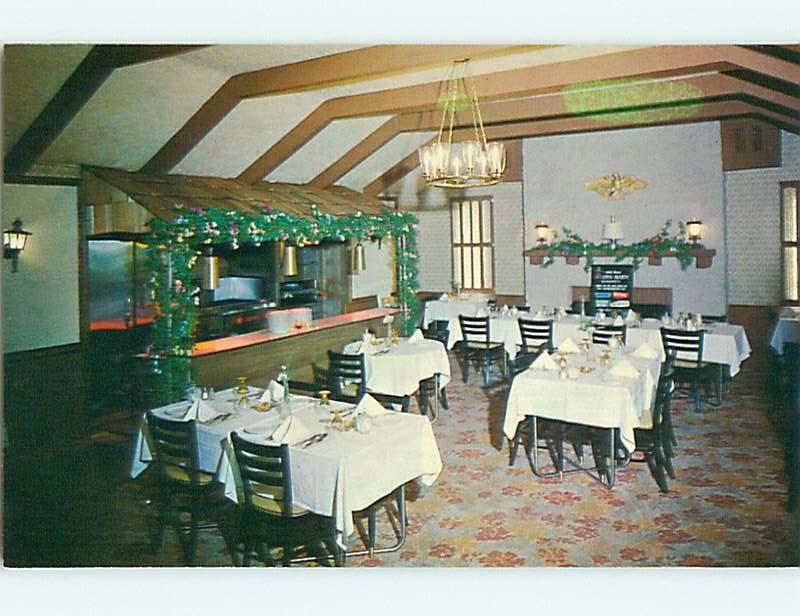 Unused Pre-1980 CHEF PAUL'S OPEN HEARTH RESTAURANT McKeesport PA u4782