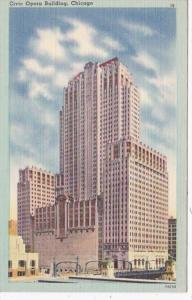 Illinois Chicago The Civic Opera Building