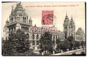 Postcard Old London The Natural History Museum in South Kensington