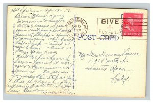 Vintage 1953 Postcard First Presbyterian Church Hot Springs National Park AR