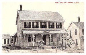 Connecticut  Plainfield   Post Office