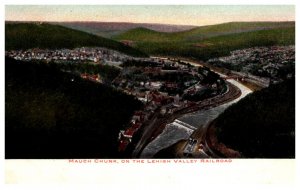 Pennsylvania Mauch Chunk Aerial View