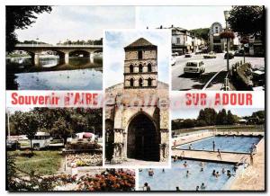 Postcard Modern Aire Sur Adour memory