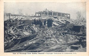 J56/ Halifax Nova Scotia Canada Postcard c1917 Explosion Disaster Wreckage 72