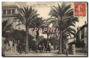 Old Postcard Hyeres Avenue Beauregard