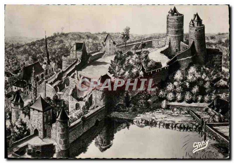 Modern Postcard Fougeres Chateau