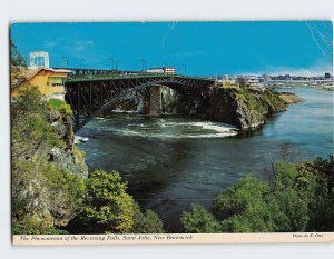 Postcard The Phenomenon of the Reversing Falls, Saint John, Canada