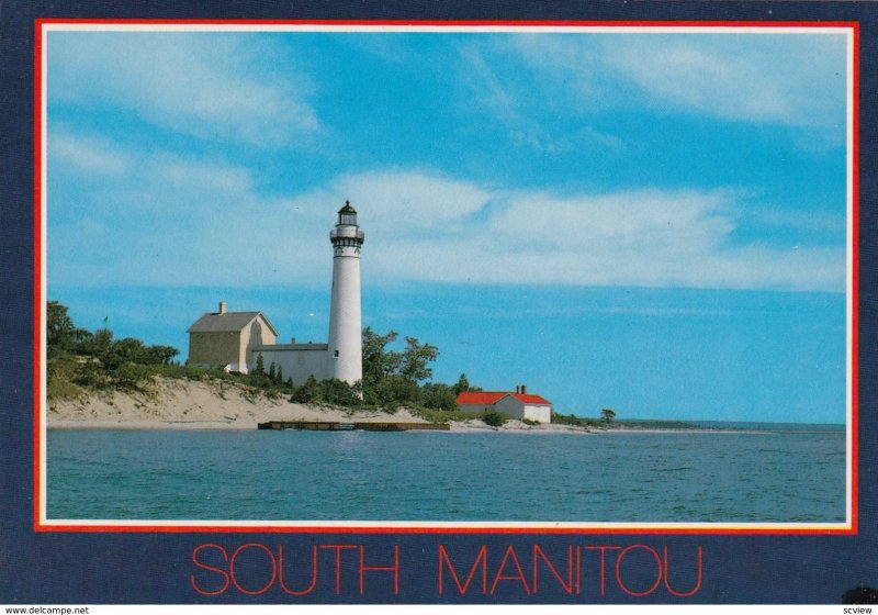 LIGHTHOUSE , South Manitou , Lake Michigan , 1980-90s