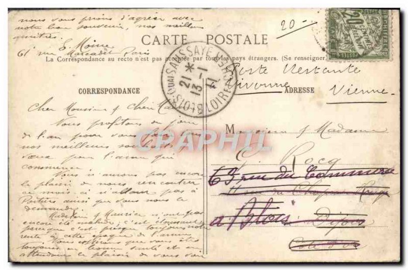 Old Postcard St Cloud In the park