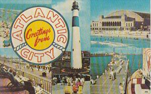 Lighthouse and Multi View Atlantic City New Jersey