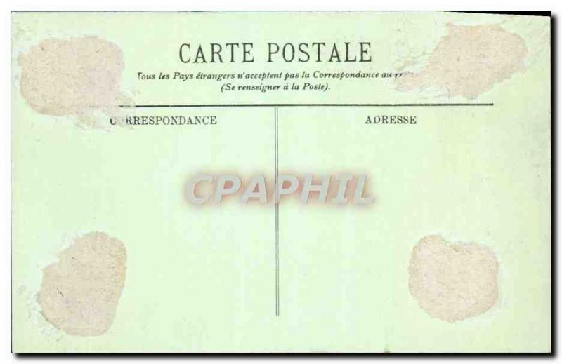 Old Postcard Chantilly Chateau Chapel