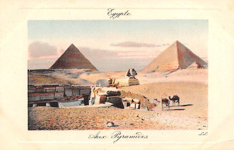 Aud Pyramids Egypt, Egypte, Africa Unused 