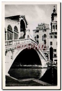 Postcard Modern Venice Rialto Bridge