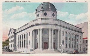 Florida Tampa First Baptist Church 1932
