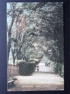 Isle of Wight RYDE Spencer Road c1904 Postcard by National Series