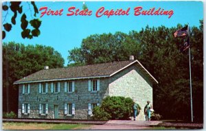 M-63207 First Territorial Capitol of the State of Kansas Fort Riley Kansas