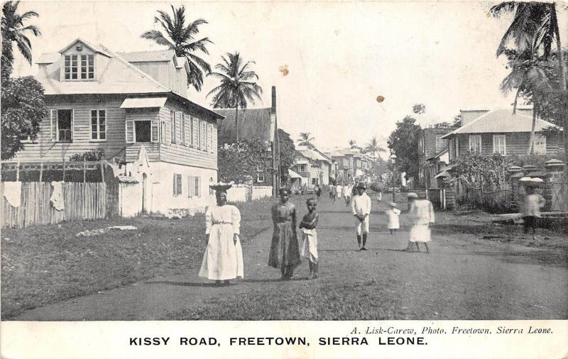 B84986 kissy road freetown types folklore  sierra leone