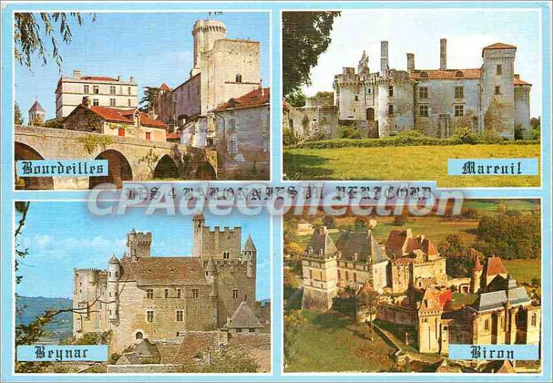 Modern Postcard The 4 Baronniers Perigord